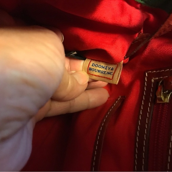 Dooney & Bourke Signature Double Handle Bag canvas leather - Picture 3 of 11